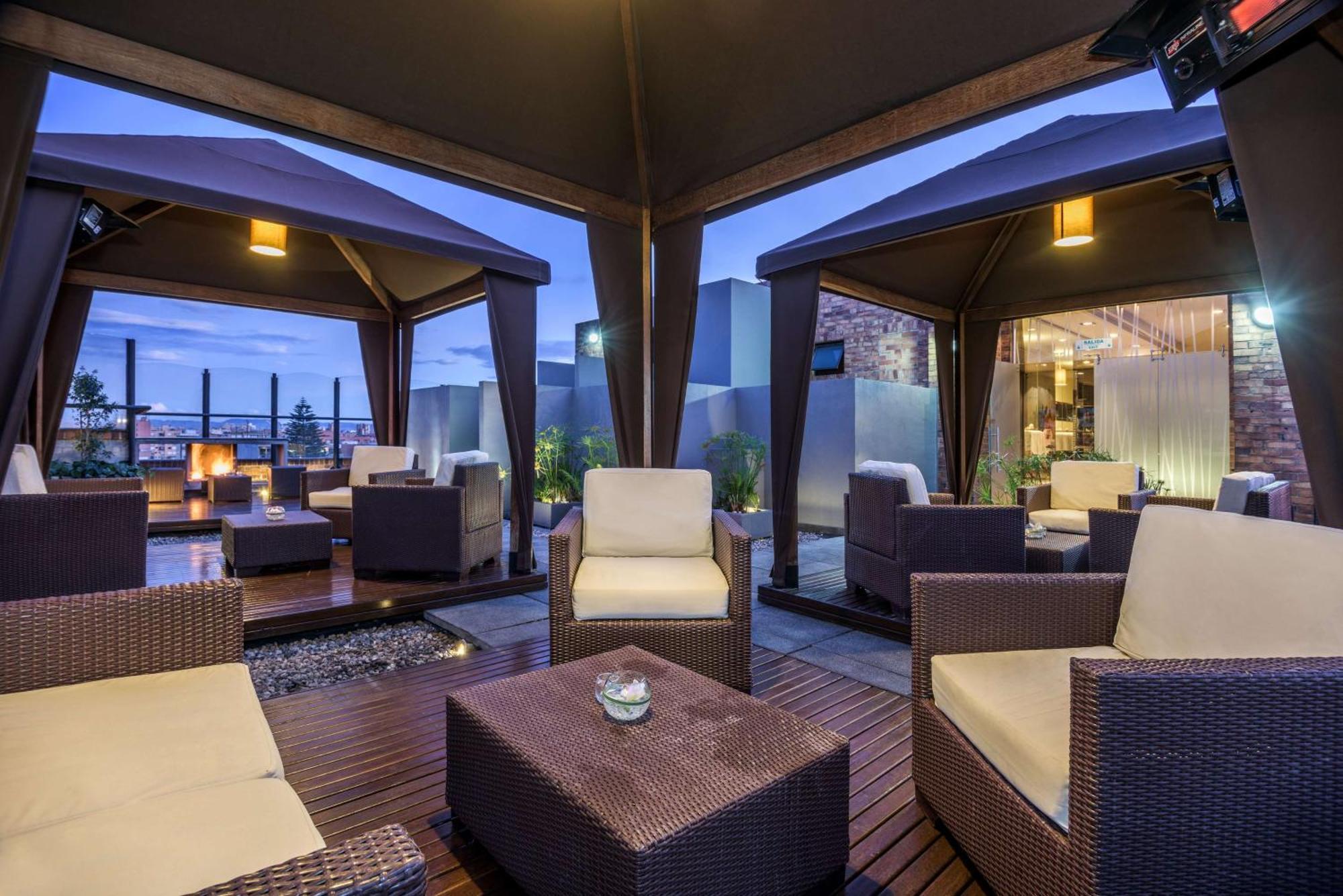 Hotel Nh Collection Bogota Andino Royal Zewnętrze zdjęcie Sky Bar