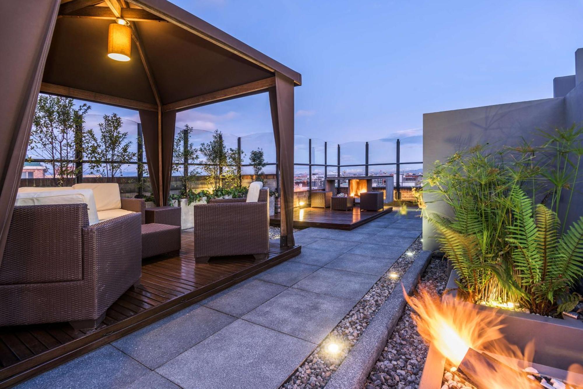 Hotel Nh Collection Bogota Andino Royal Zewnętrze zdjęcie Rooftop bar